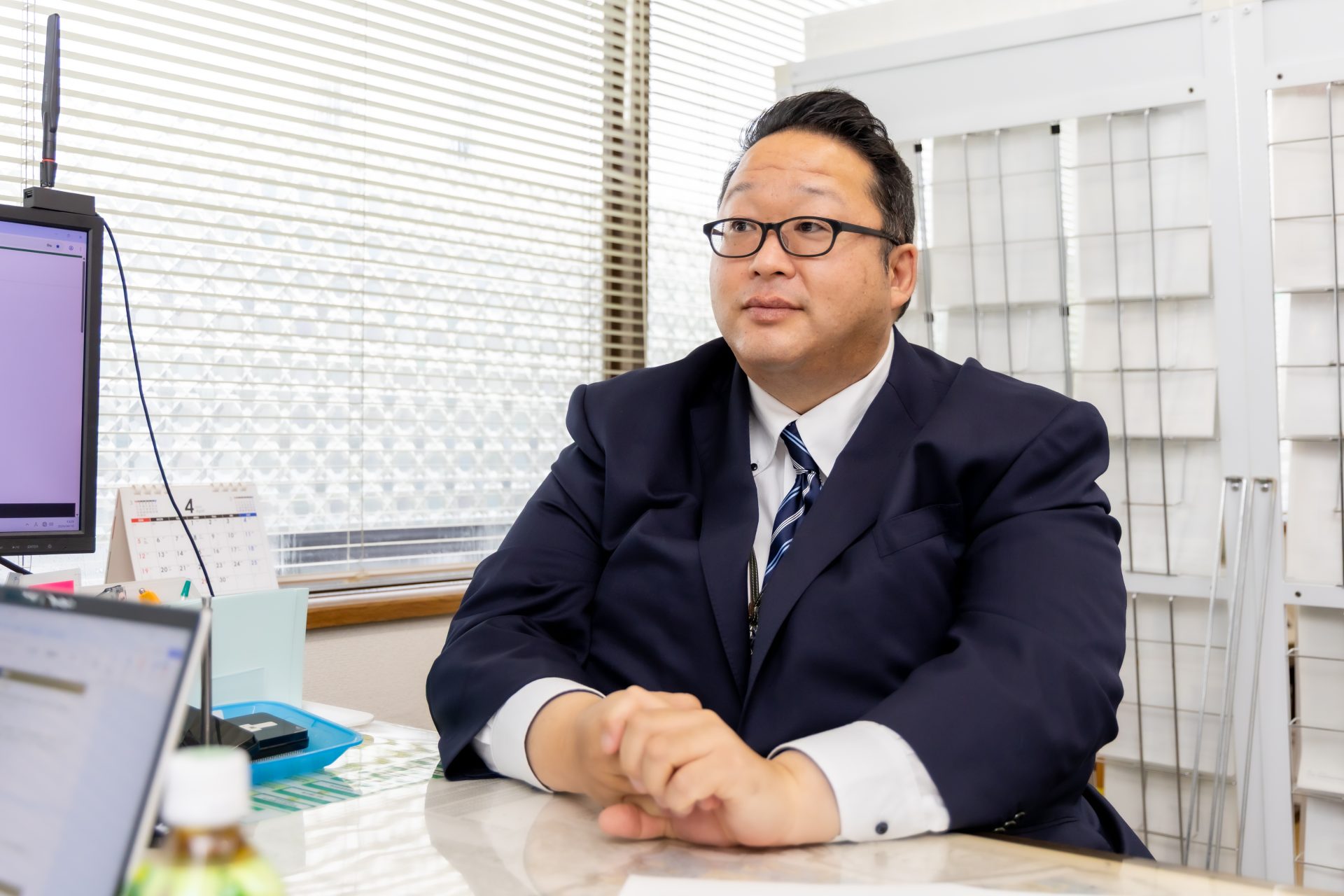 業務効率化と今後の展望を語る波間氏｜美濃善不動産 GMO賃貸DX導入事例